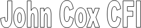 John Cox – Certified Flight Instructor